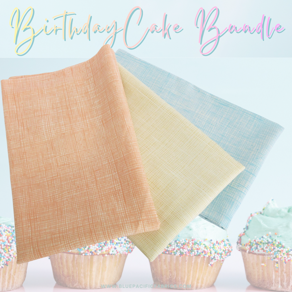 Fabric BUNDLE, Birthday Cake Half Yard Bundle, OOP Alexander Henry Heath Fabrics