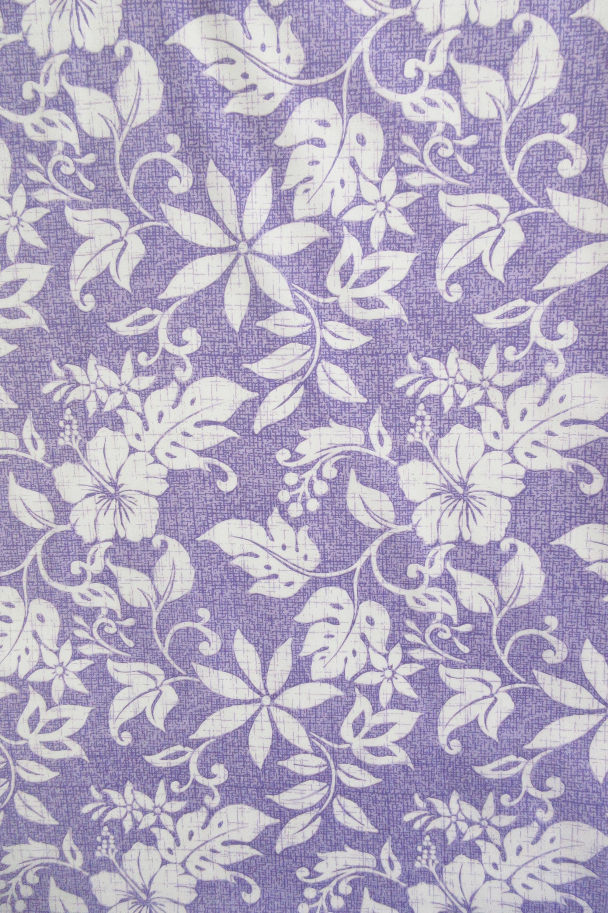 Tropical Fabric, Hawaiian Summer on Lavender, By the Half or Full Yard