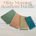 Fabric BUNDLE, Misty Morning Seashore Half Yard Bundle, OOP Alexander Henry Heath Fabrics