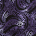 Hawaiian Fabric, Ombre Purple Tapa Swirl, By The Half and Full Yard