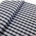Fabric, Navy Blue Yarn Dyed Palaka Hawaiian Plaid, 100% Cotton Woven By the Half and Full Yard