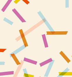 Washi Fabric, Washi Tape on Natural, Salutations by Rashida Coleman Hale, By the Half or Full Yard
