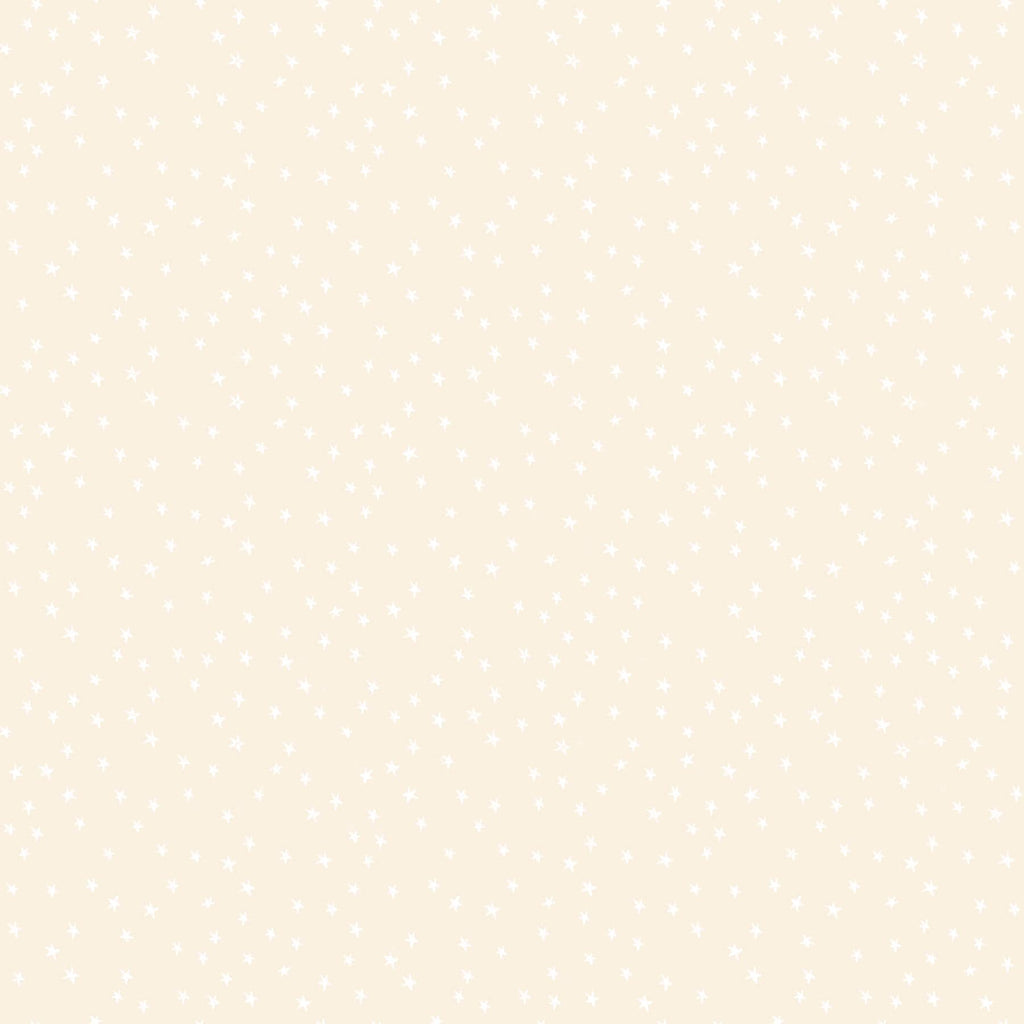 Star Fabric, Mini Starry White on Natural by Ruby Star Society, By the Half or Full Yard