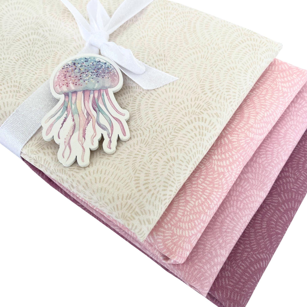 Fabric BUNDLE, Pink Sunset Half Yard Bundle, Dear Stella Crimp