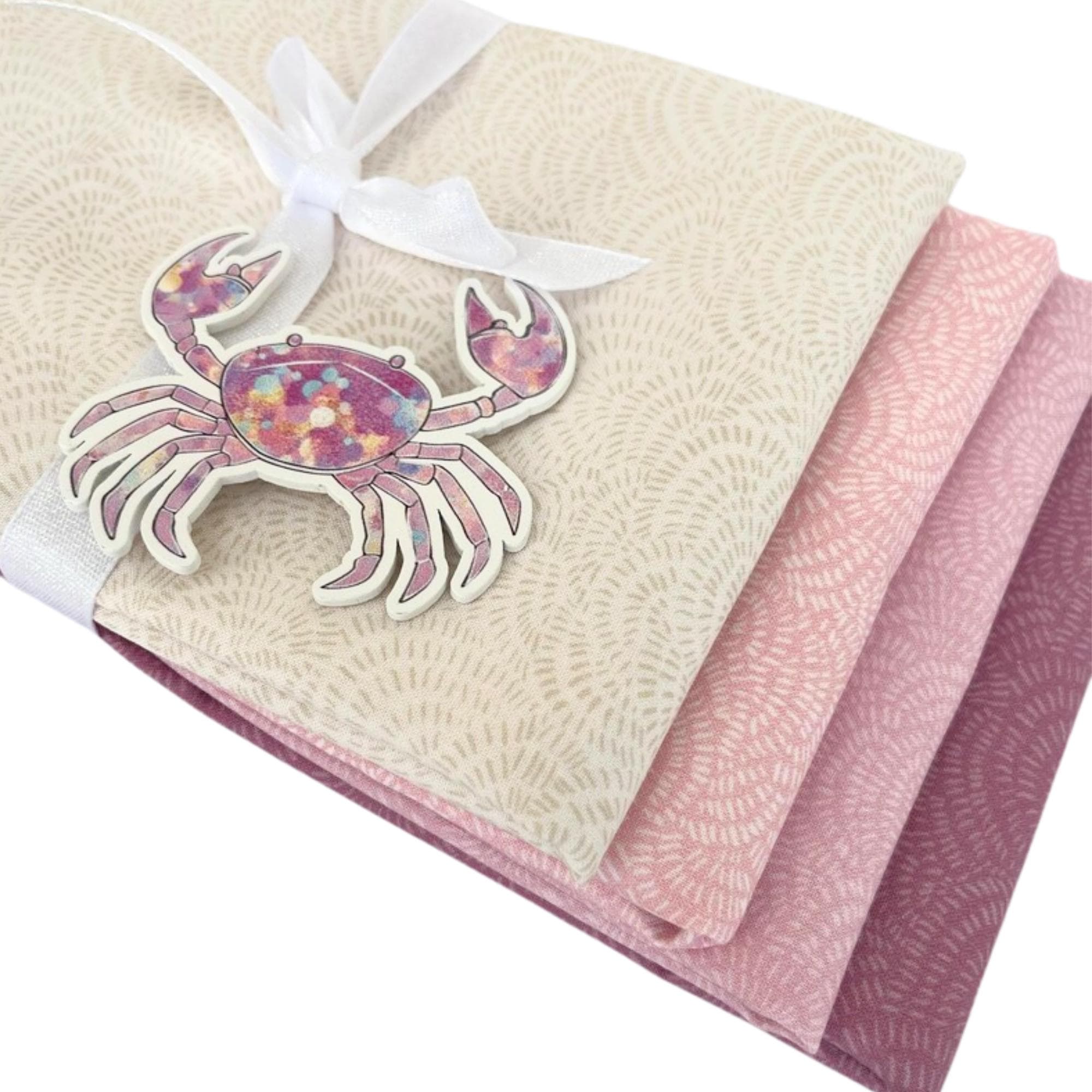 Fabric BUNDLE, Pink Sunset Half Yard Bundle, Dear Stella Crimp