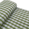 Fabric, Olive Yarn Dyed Palaka Hawaiian Plaid, 100% Cotton Woven by the Half and Full Yard