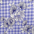 Hawaii Fabric, Lehua Flowers on Palaka Lavender, By the Half or Full Yard