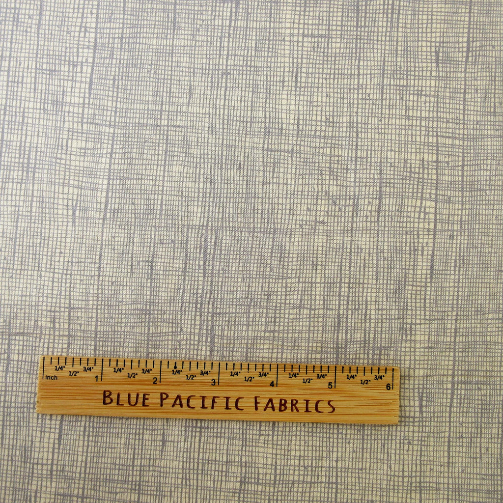 Fabric, Heath in Taupe by Alexander Henry, Cross Hatch Blender, By the Half or Full Yard