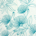 Fabric, Big Lehua Blooms on Mint, Large Scale Tropical Hawaiian, By the Half or Full Yard