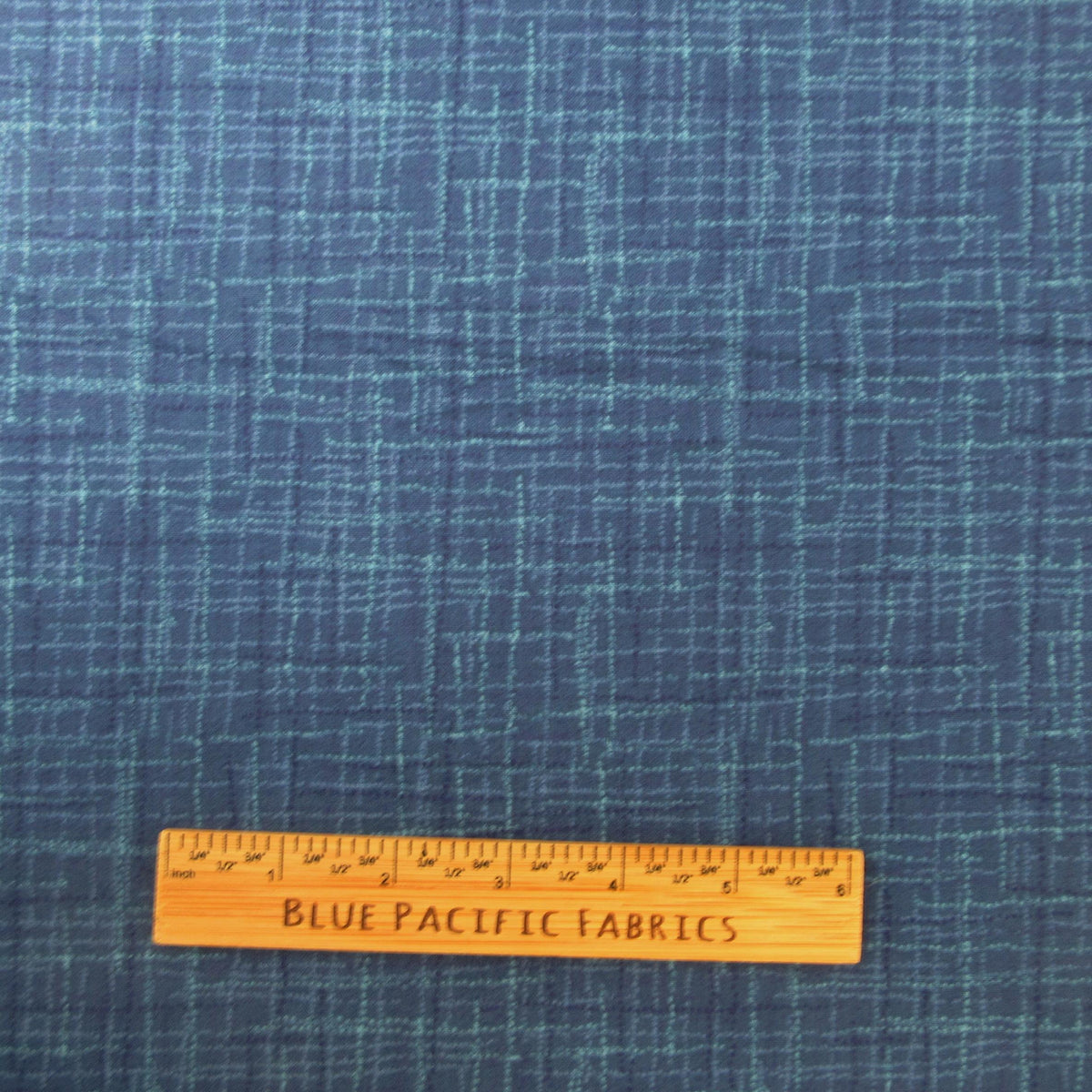 Fabric, Grasscloth Cotton in Denim Blue by Riley Blake, By the Half or Full Yard