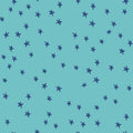 Star Fabric, Starry on Turquoise by Ruby Star Society, By the Half or Full Yard