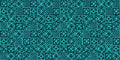 Fabric, Geometric Blocks in Peacock, Poolside Too by Ruby Star Society, By the Half or Full Yard