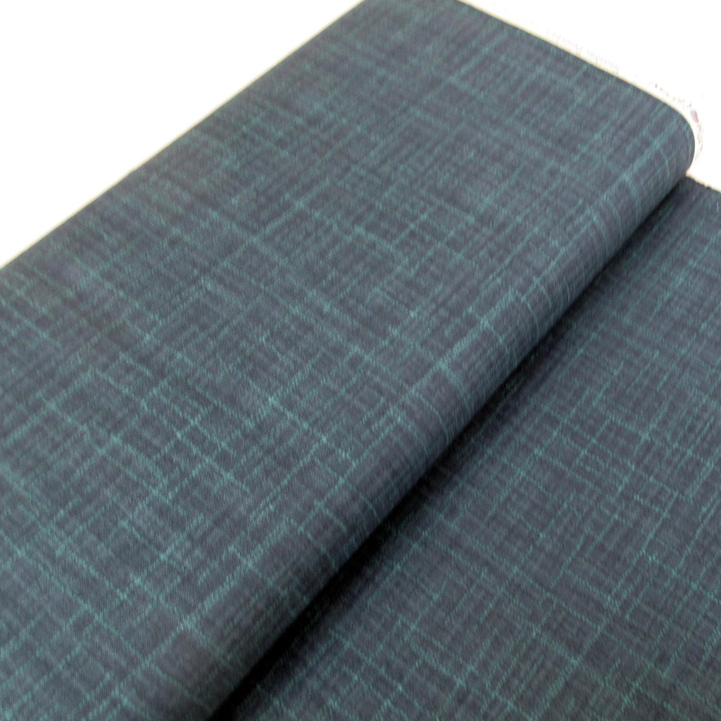Fabric, Warm Navy Blue, Grasscloth Cotton by Riley Blake, By the Half or Full Yard