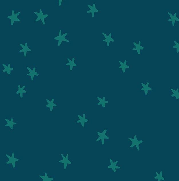 Star Fabric, Starry in Galaxy Blue by Ruby Star Society, By the Half or Full Yard