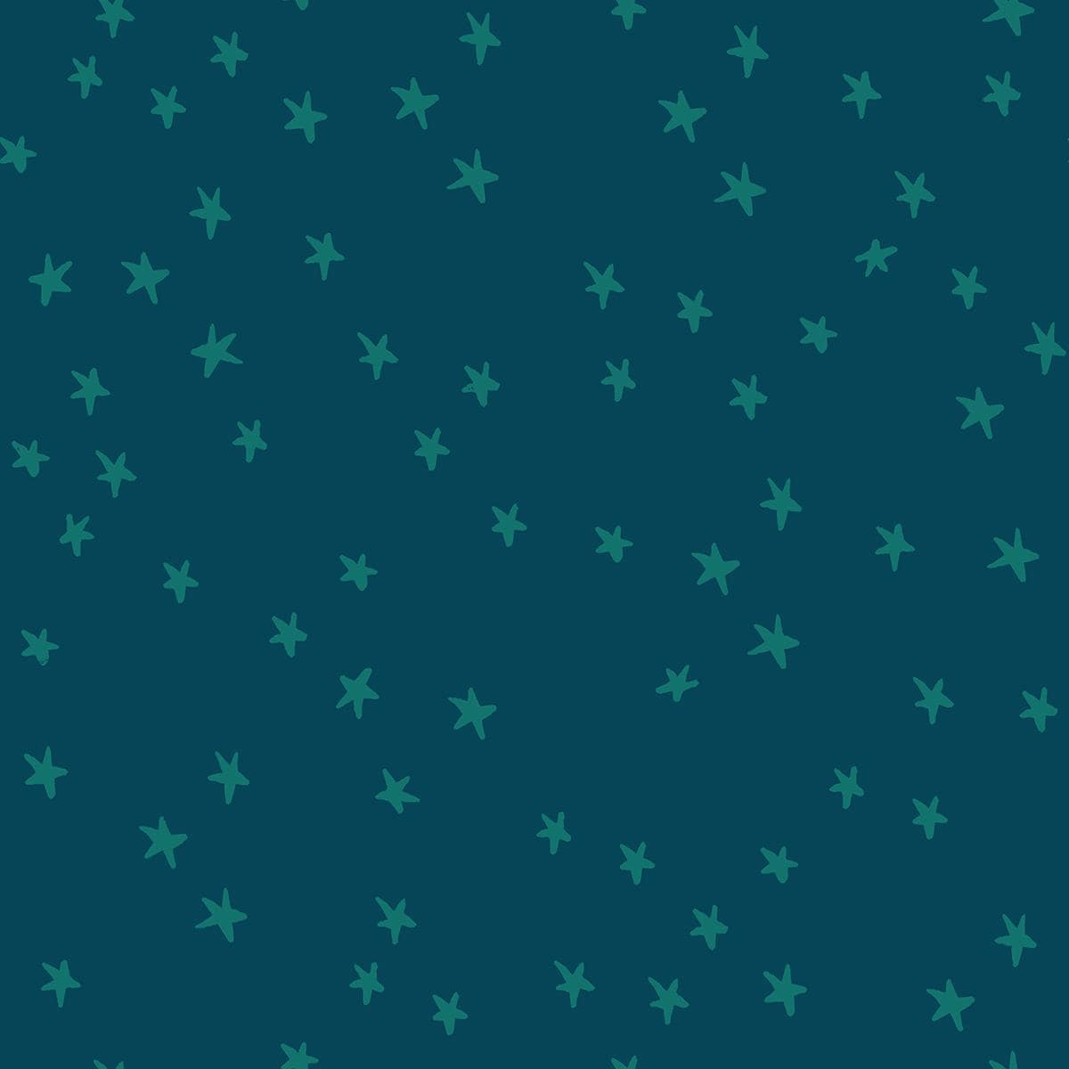 Star Fabric, Starry in Galaxy Blue by Ruby Star Society, By the Half or Full Yard