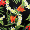 Fabric, Pukalani Bird of Paradise, Large Hawaiian Floral, By the Yard