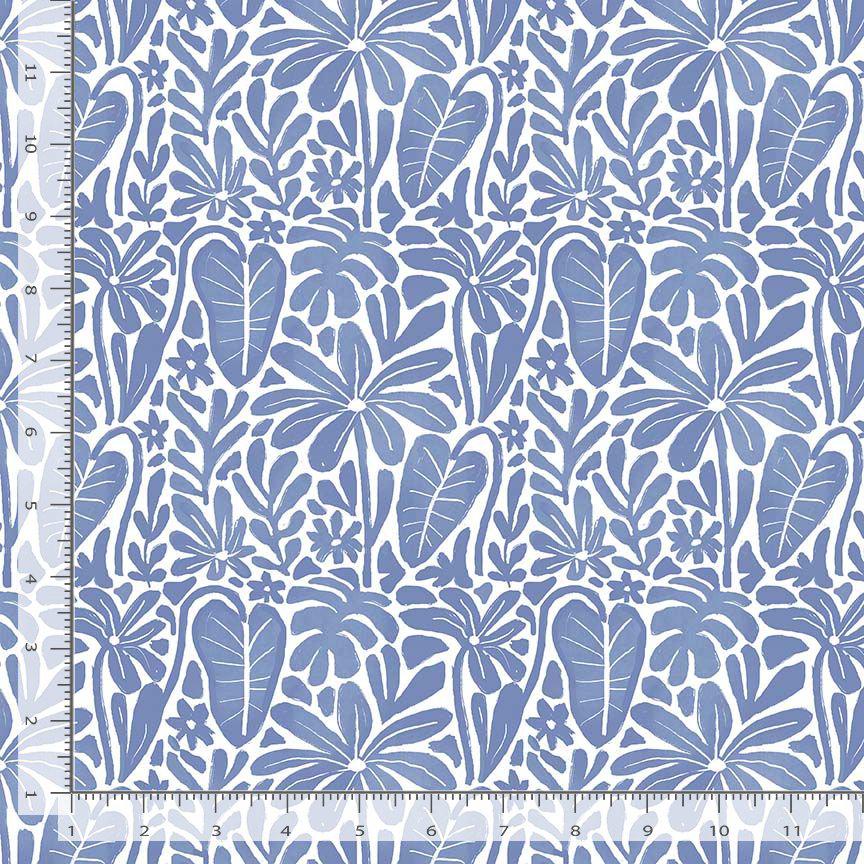Fabric, Palm Block Print, Aloha by Dear Stella, By the Half or Full Yard