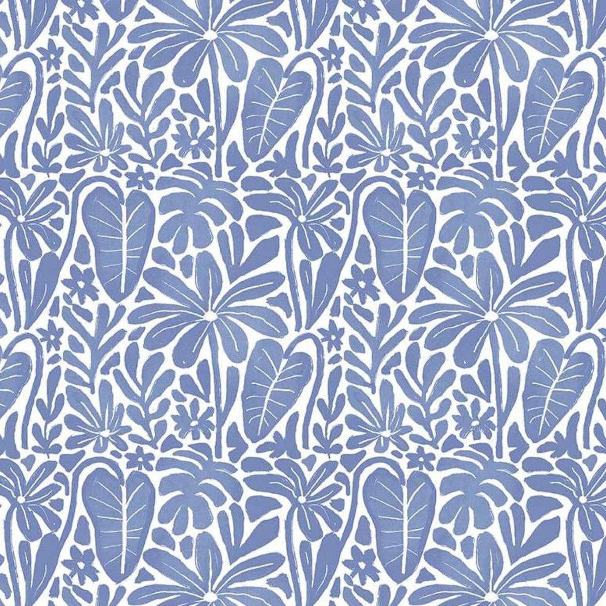 Fabric, Palm Block Print, Aloha by Dear Stella, By the Half or Full Yard