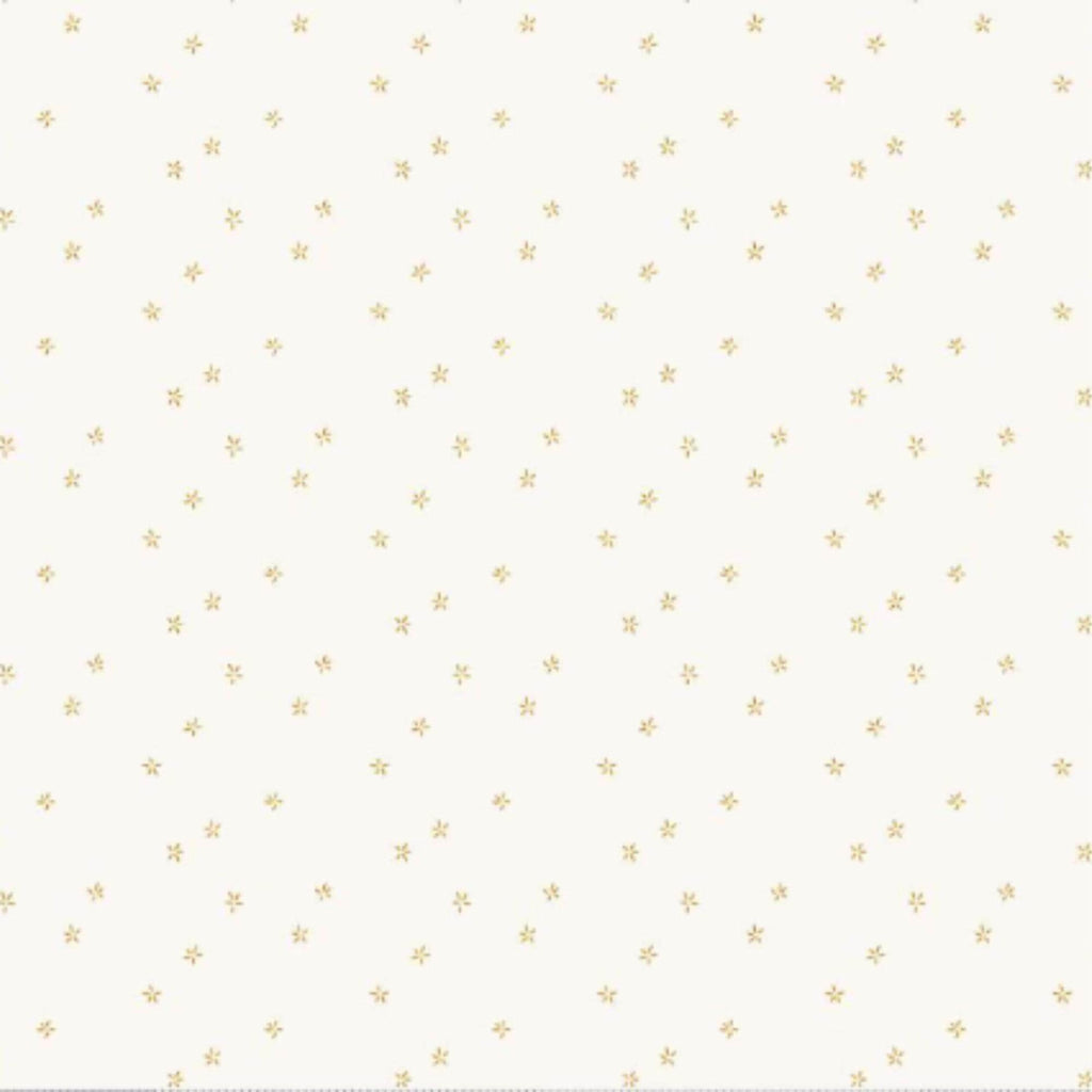 Fabric, Plumeria on Cream, Hush Hush 5 by Riley Blake, Low Volume, By the Half or Full Yard