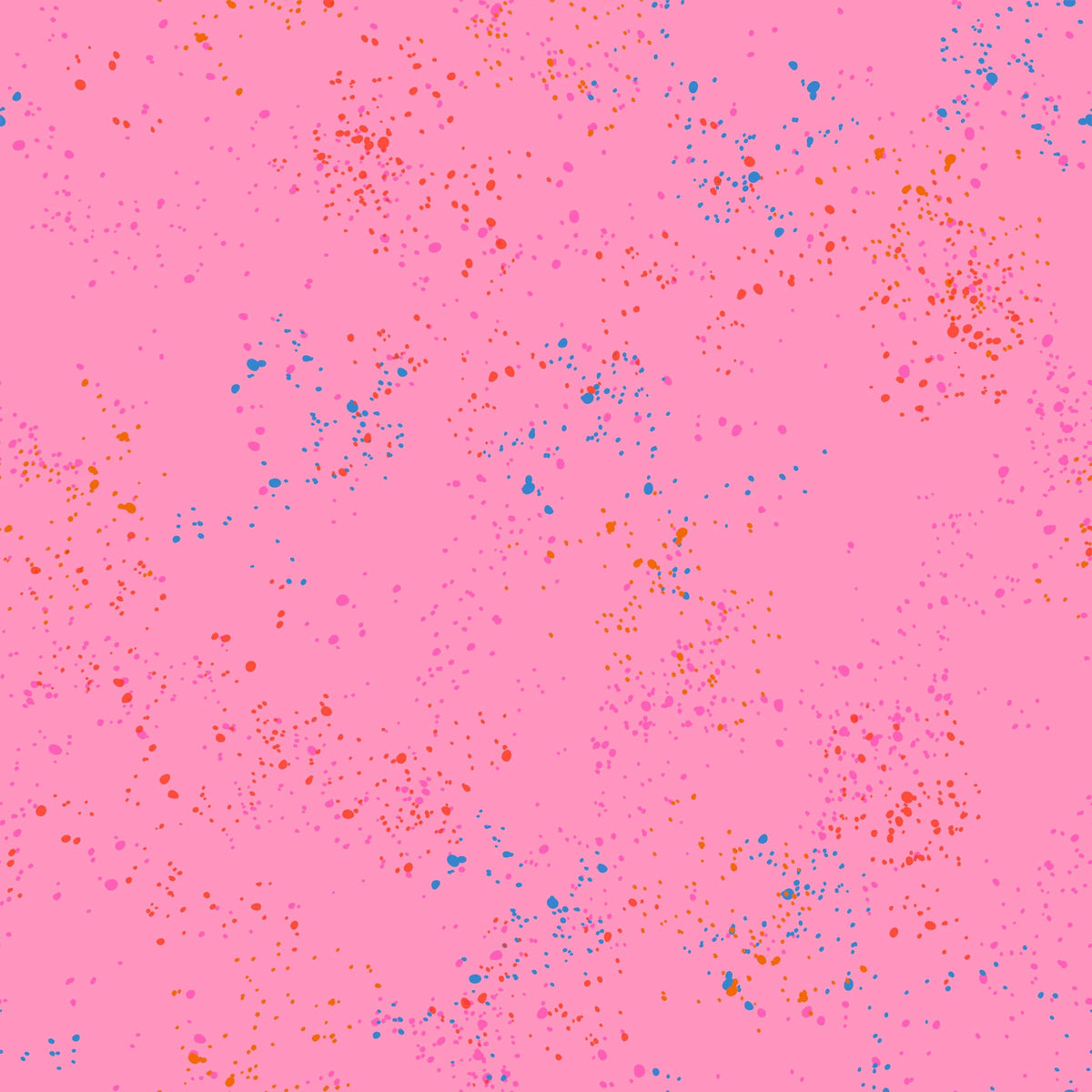 Fabric, Speckled in Flamingo by Ruby Star Society, By the Half or Full Yard