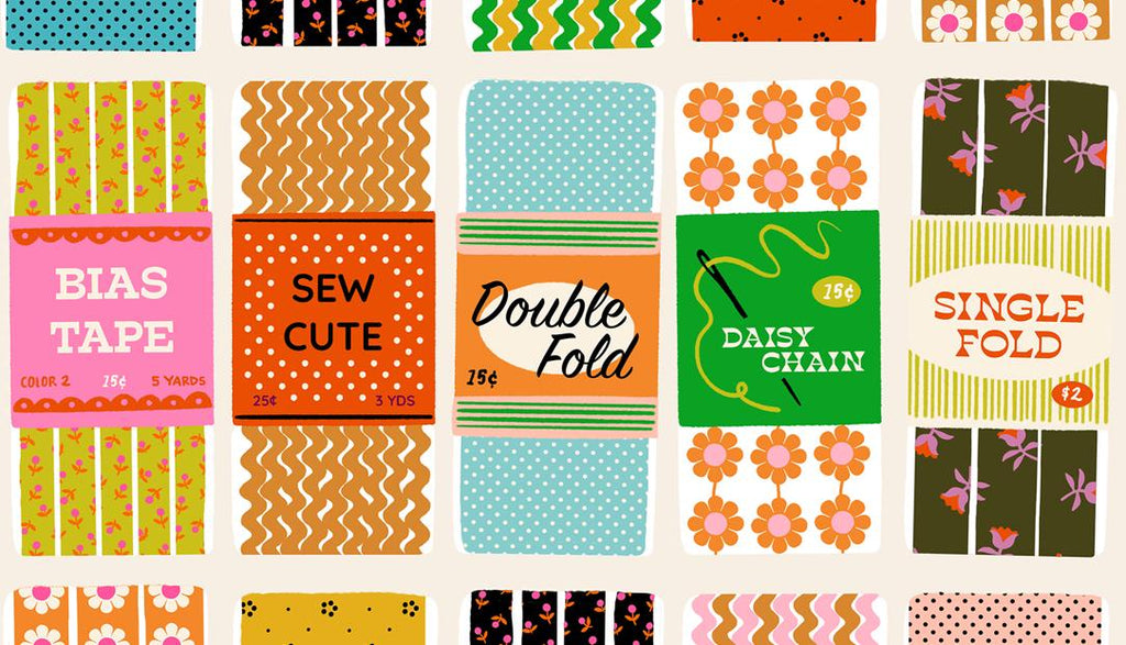 Sewing Fabric, 1-800-Notions on Shell by Ruby Star Society, By the Half or Full Yard