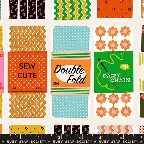 Sewing Fabric, 1-800-Notions on Shell by Ruby Star Society, By the Half or Full Yard