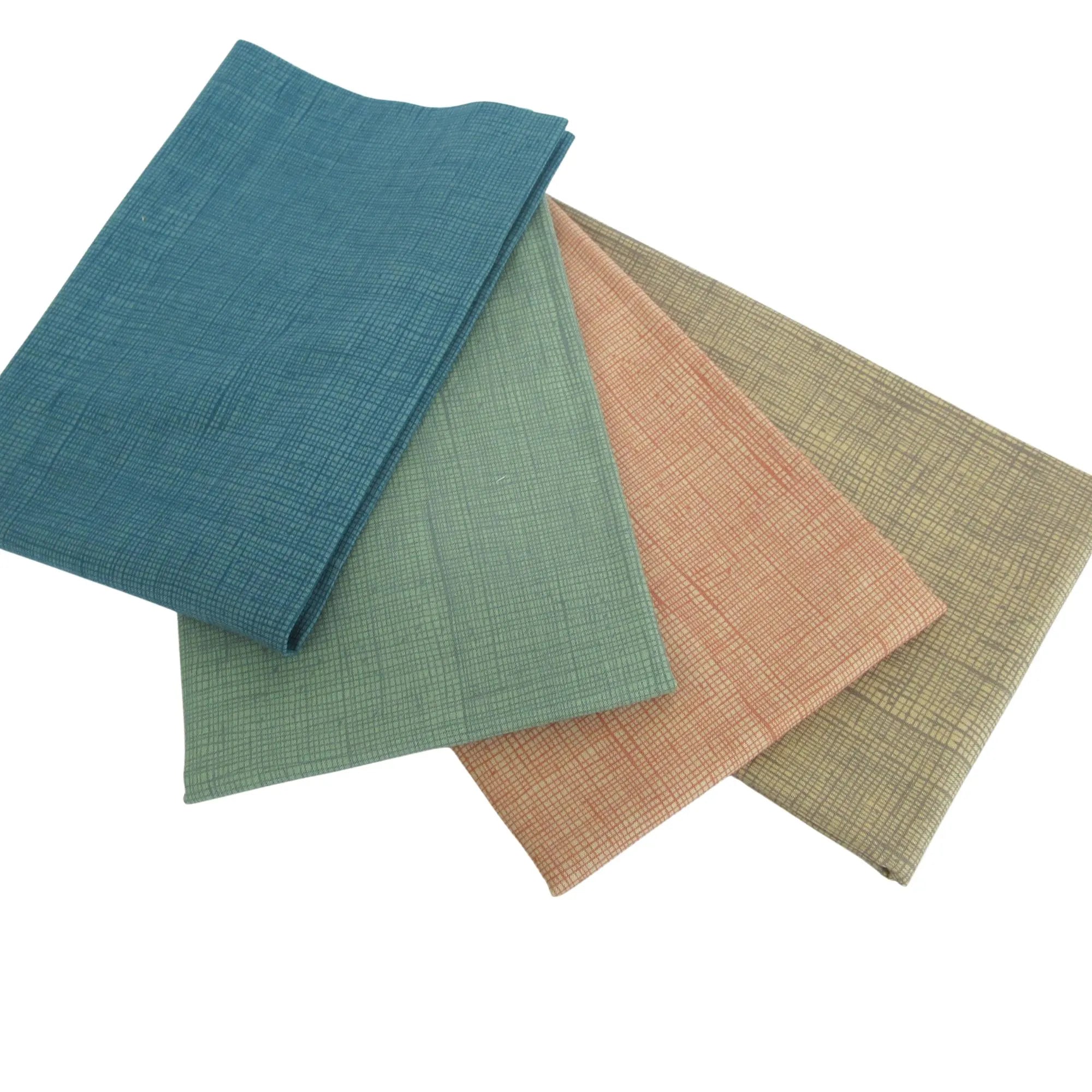Fabric BUNDLE, Misty Morning Seashore Half Yard Bundle, OOP Alexander Henry Heath Fabrics