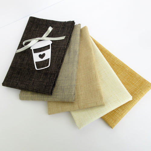 Fabric BUNDLE, Coffeehouse  Half Yard Bundle, OOP Alexander Henry Heath Fabrics