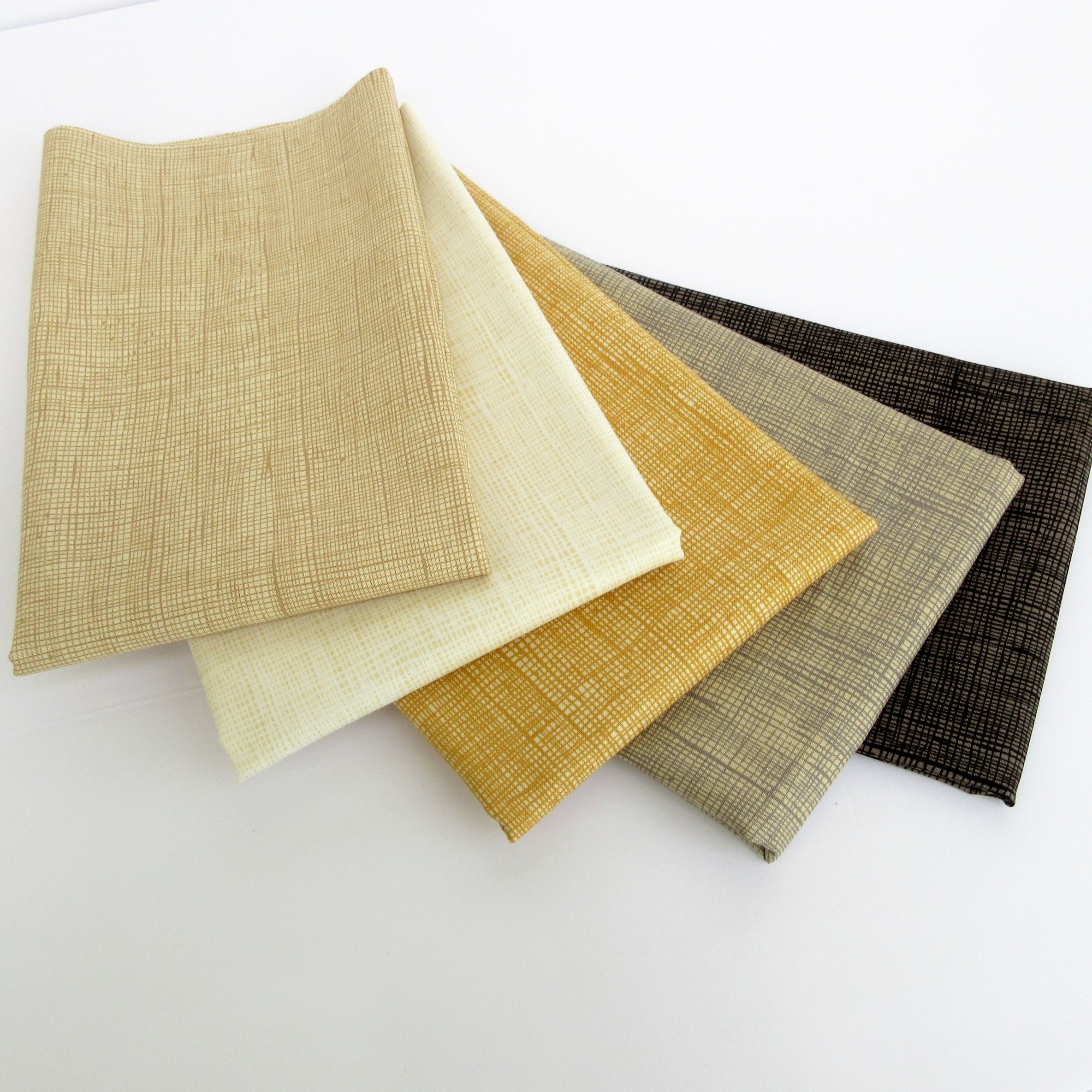 Fabric BUNDLE, Coffeehouse  Half Yard Bundle, OOP Alexander Henry Heath Fabrics