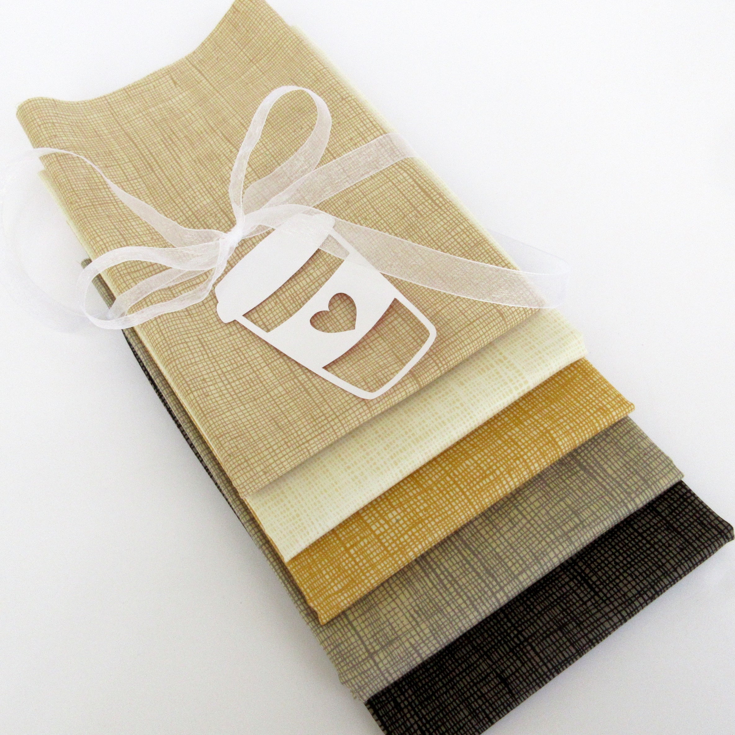 Fabric BUNDLE, Coffeehouse  Half Yard Bundle, OOP Alexander Henry Heath Fabrics